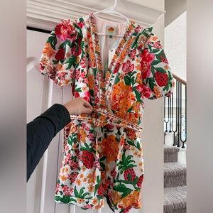 NWT Farm Rio Romper